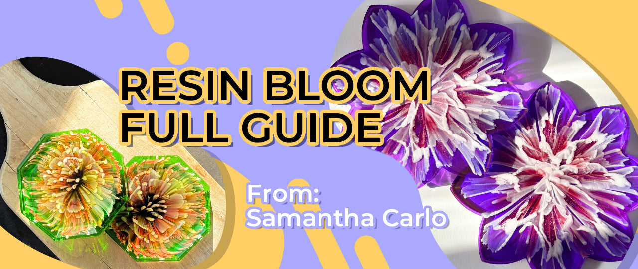 Resin Master Technique: Create 3D Bloom Flowers Easily with JDiction Fast-Cure Resin