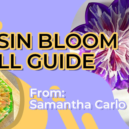 Resin Master Technique: Create 3D Bloom Flowers Easily with JDiction Fast-Cure Resin