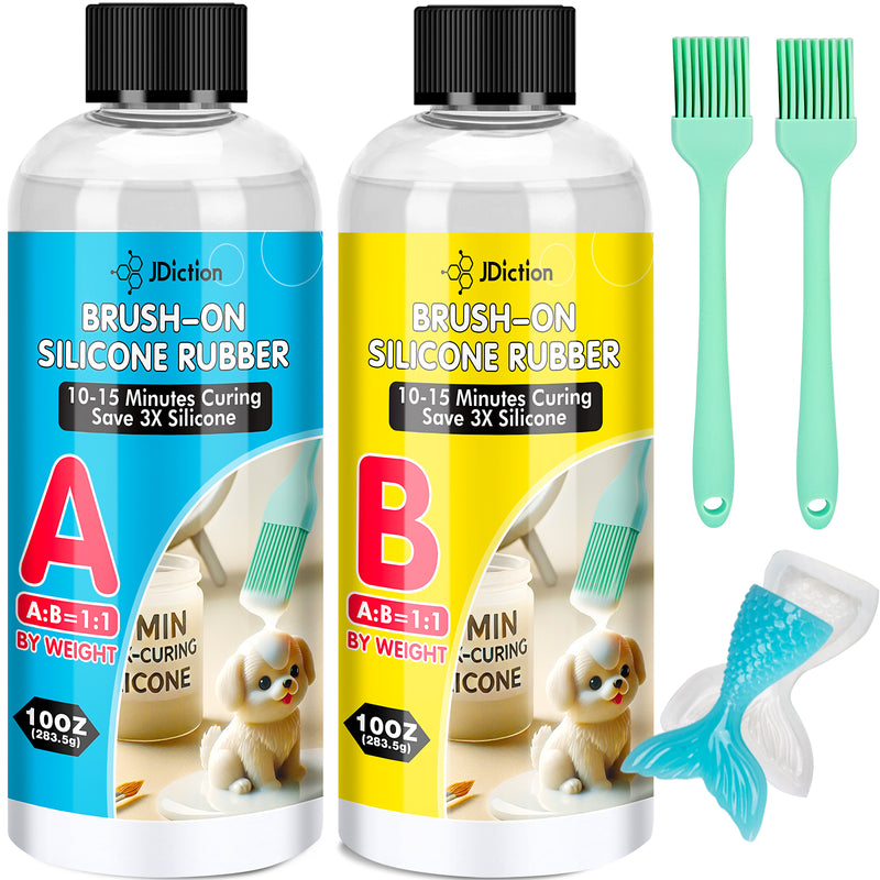 JDiction Brush-On Silicone Mold Making Kit - 20OZ
