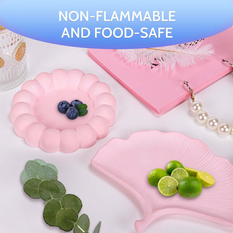 JDiction ResinCrete Trinket Tray Kit  - 17 PCS