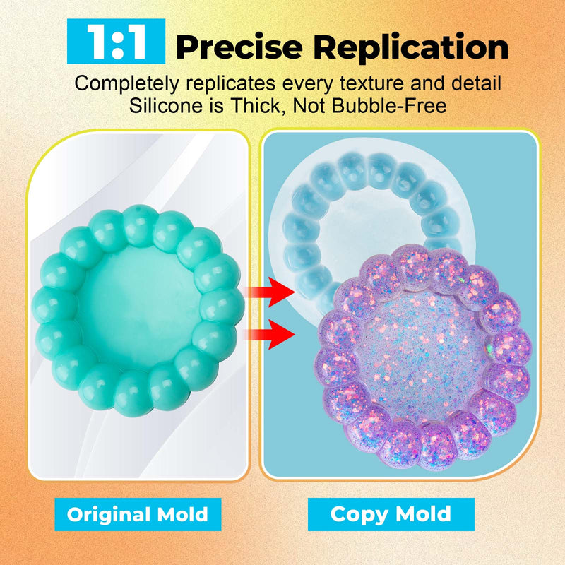 JDiction Brush-On Silicone Mold Making Kit - 20OZ