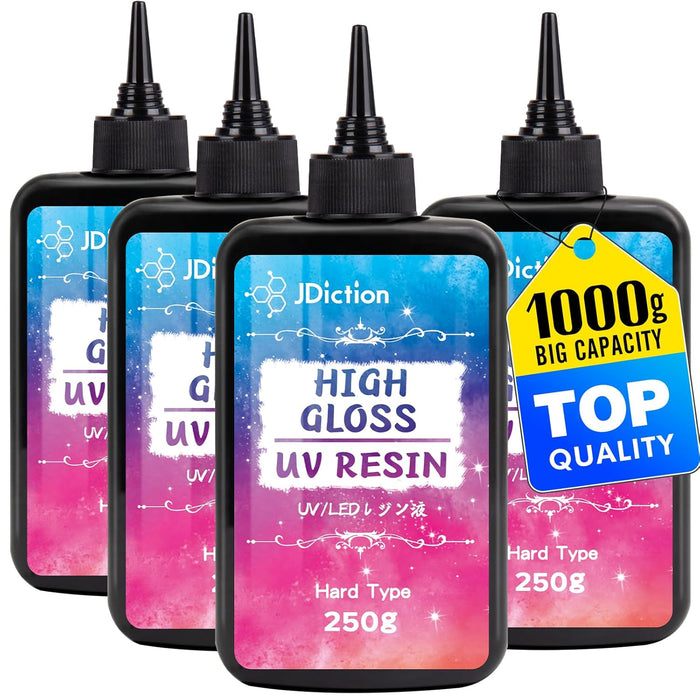 JDiction High Gloss UV Resin - 1000g