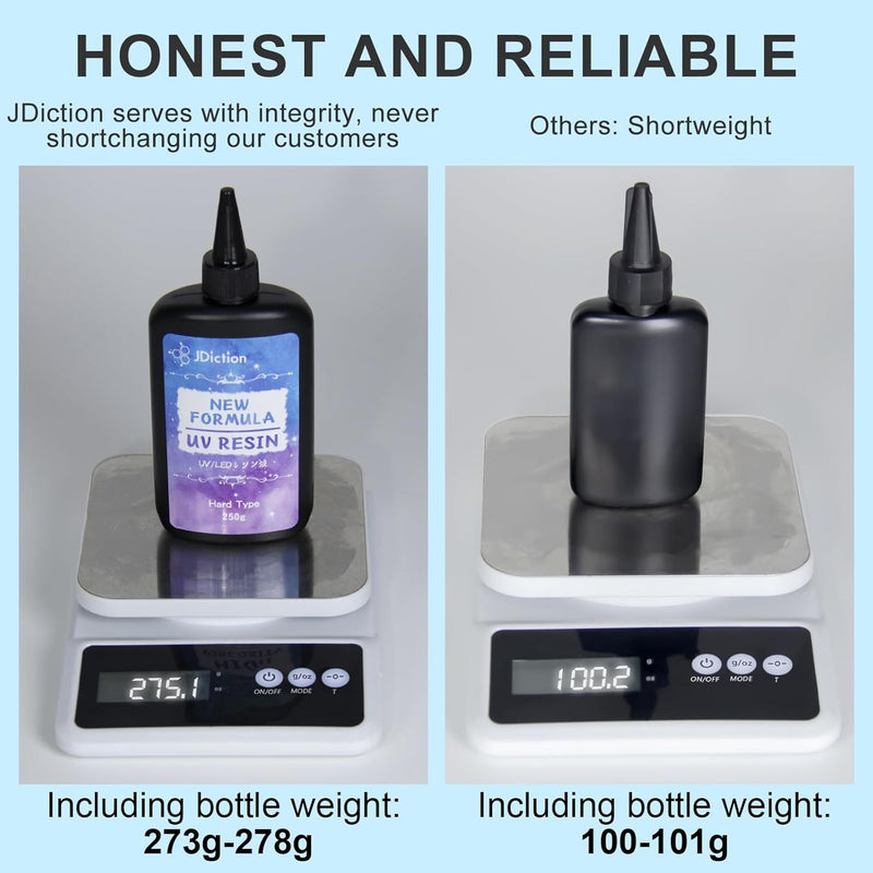 JDiction Lowest Odor UV Resin - 1000g