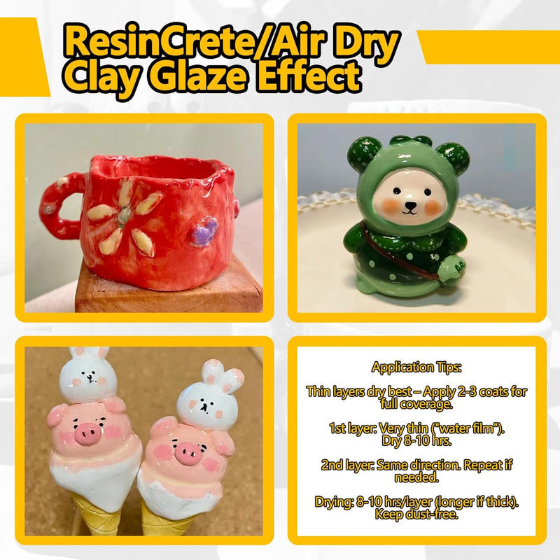 JDiction Matte Sealer for ResinCrete & Clay - 6OZ