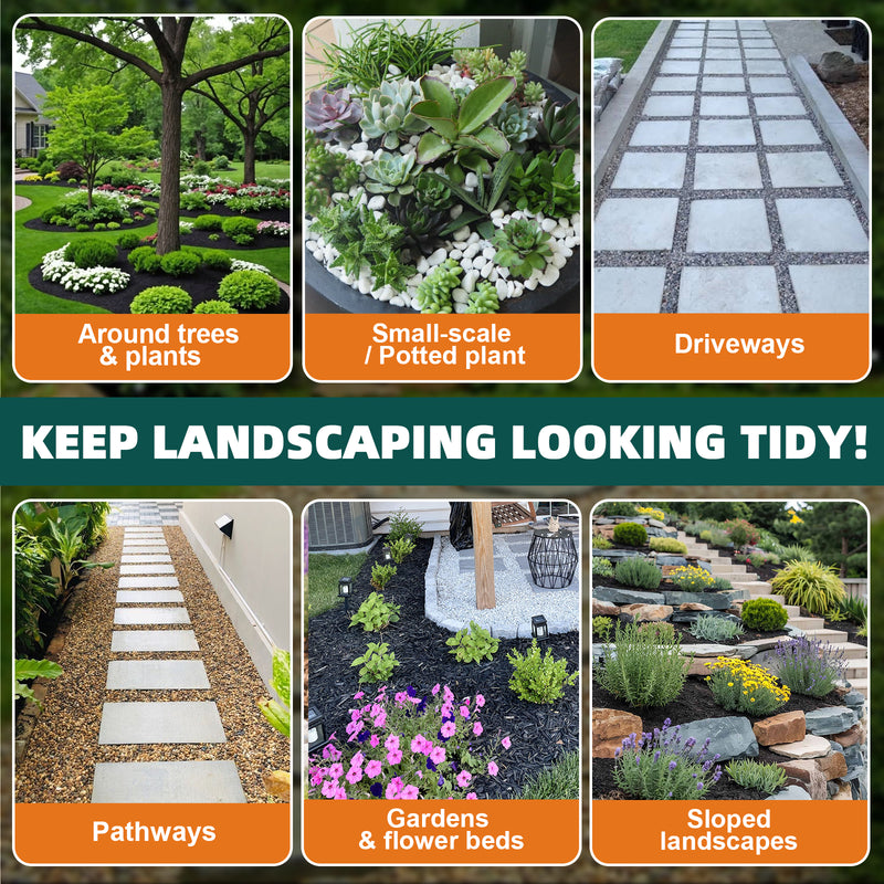 JDiction Upgraded Mulch Glue for Landscaping - 32oz / 1 Gallon