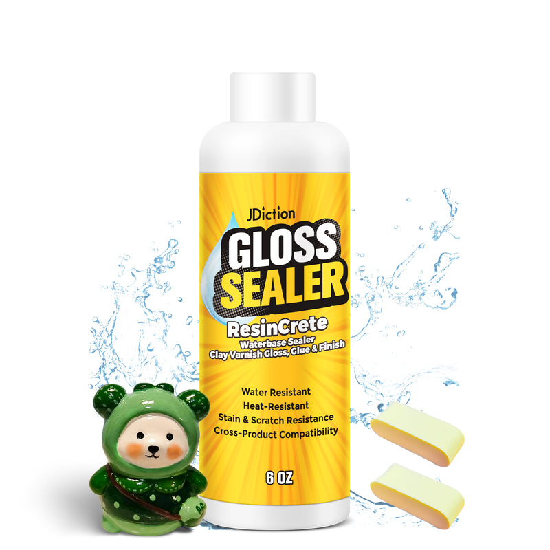 JDiction ResinCrete & Clay Sealer - 6OZ Gloss / Matte