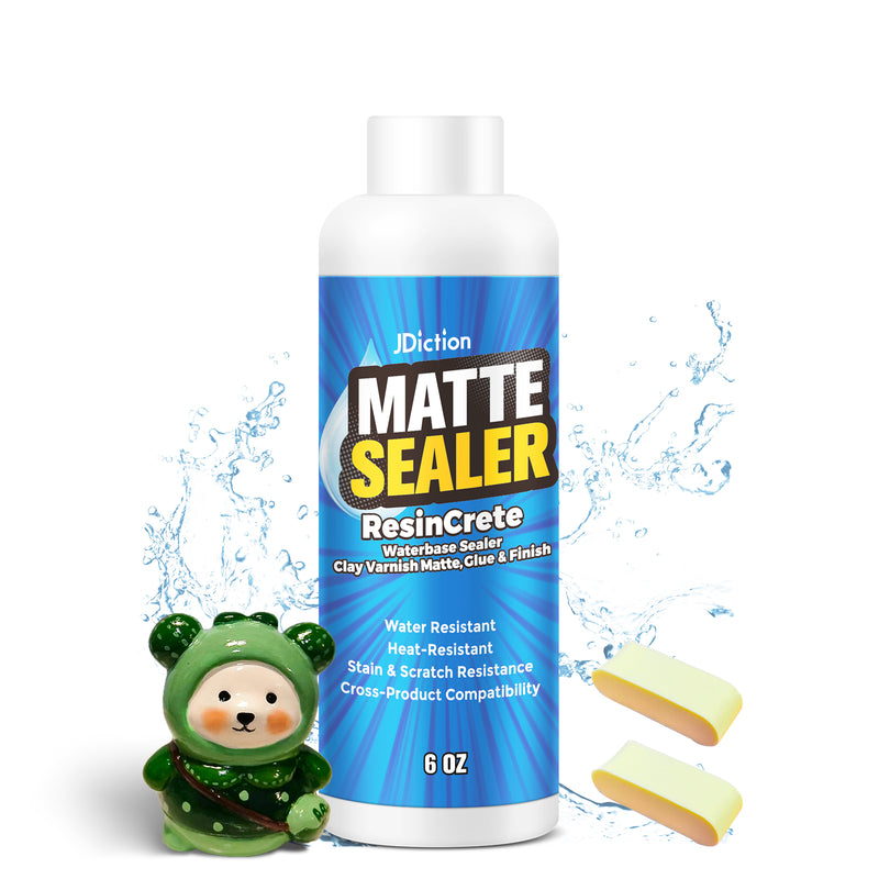JDiction ResinCrete & Clay Sealer - 6OZ Gloss / Matte