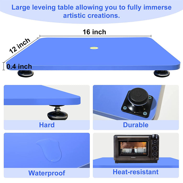 Resin Leveling Table Craft Balancing Board - 16''x 12''